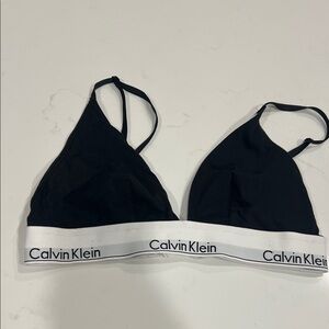 Calvin Klein Black and White Bralette